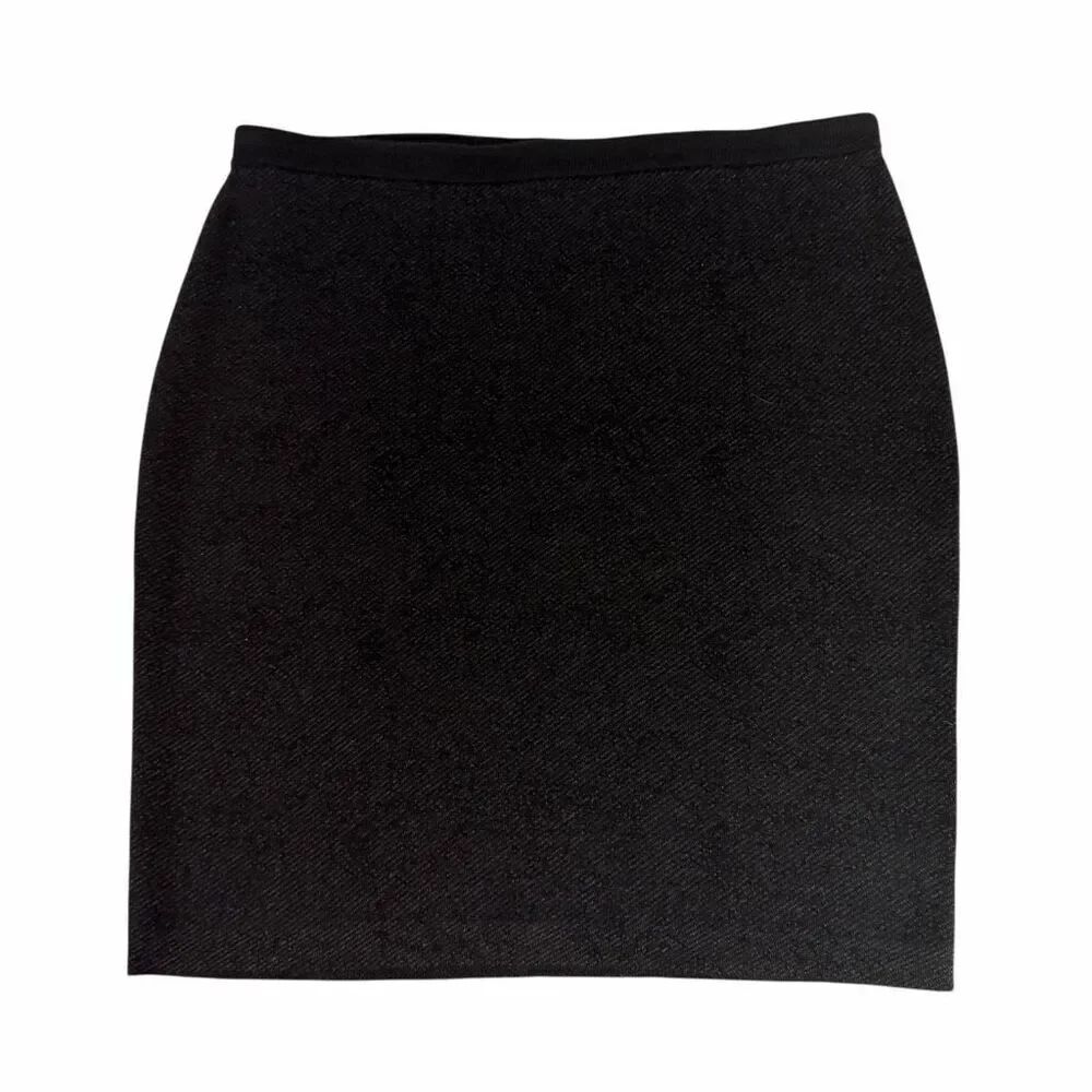 Eileen Fisher Diagonal Jacquard Sweater Skirt size Large Petite